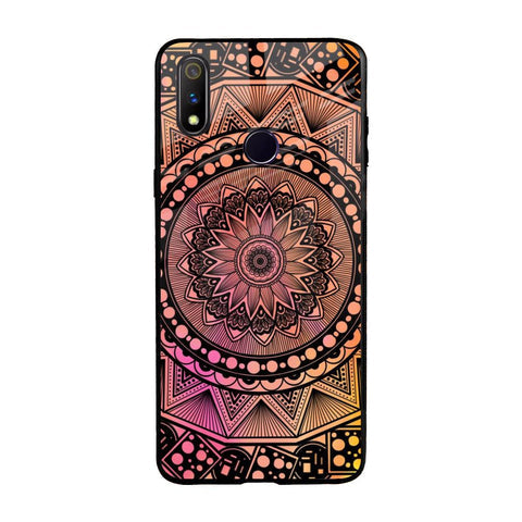 Floral Mandala Glossy Case for Realme 3 Pro