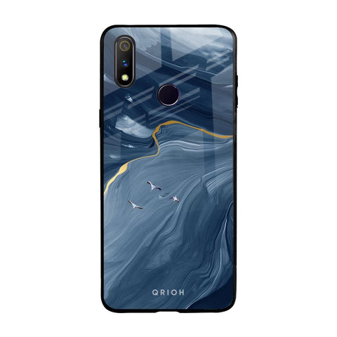 Deep Ocean Marble Glossy Case for Realme 3 Pro