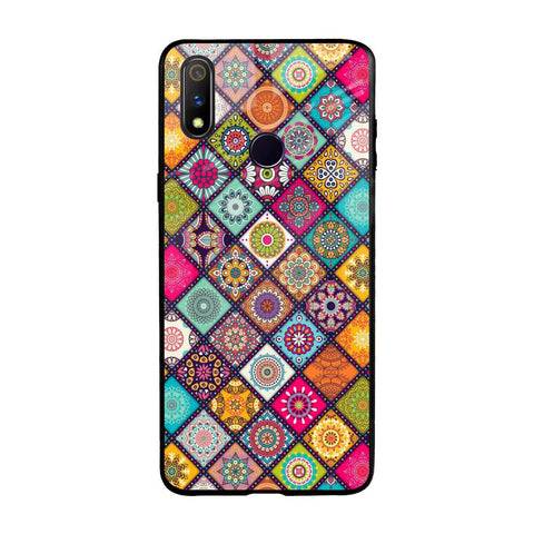 Multicolor Mandala Glossy Case for Realme 3 Pro