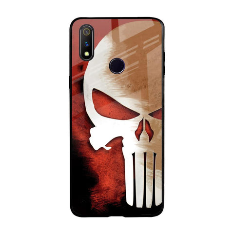 Red Skull Glossy Case for Realme 3 Pro