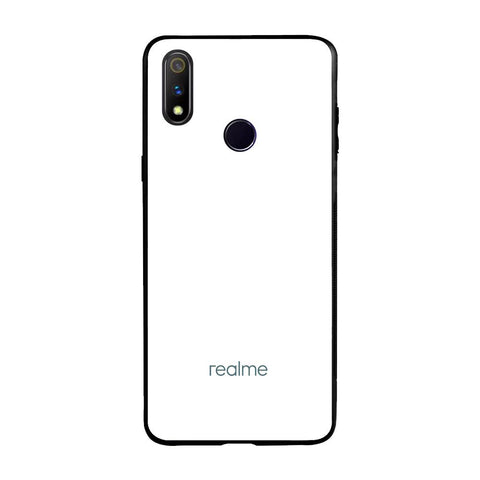 Arctic White Glossy Case for Realme 3 Pro