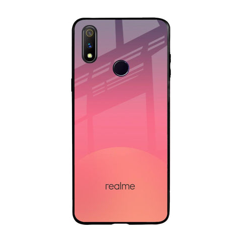 Sunset Orange Glossy Case for Realme 3 Pro