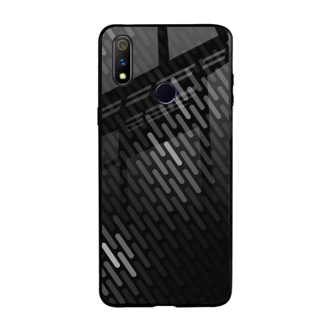 Dark Abstract Pattern Glossy Case For Realme 3 Pro