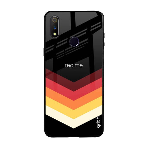 Abstract Arrow Pattern Glossy Case For Realme 3 Pro