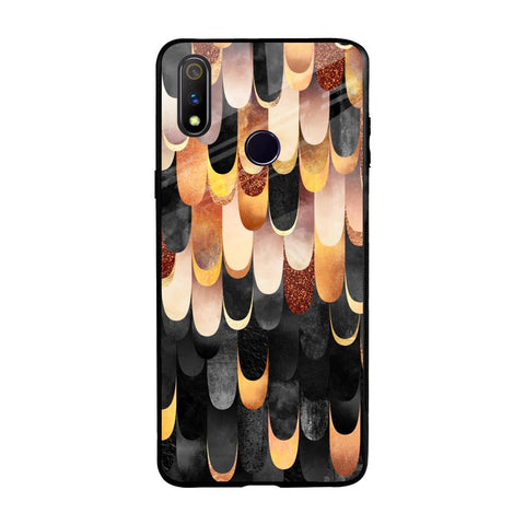 Bronze Abstract Glossy Case for Realme 3 Pro