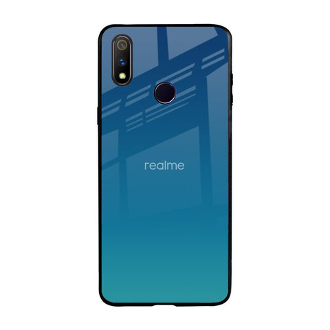 Celestial Blue Glossy Case For Realme 3 Pro
