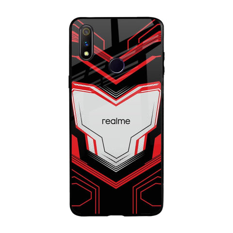 Quantum Suit Glossy Case For Realme 3 Pro