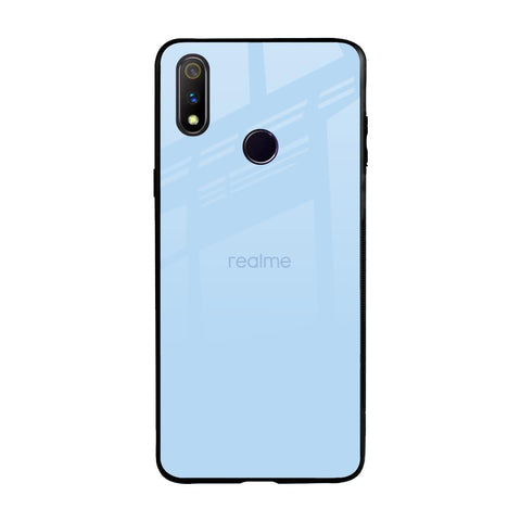 Pastel Sky Blue Glossy Case for Realme 3 Pro