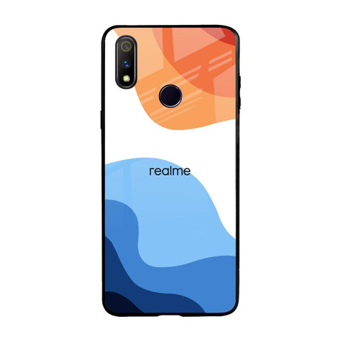 Wavy Color Pattern Glossy Case for Realme 3 Pro