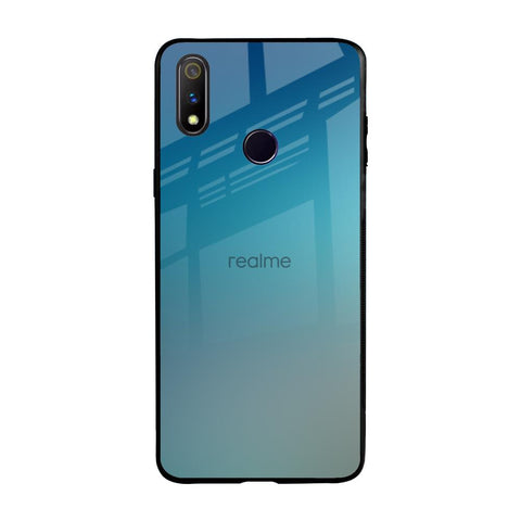 Sea Theme Gradient Glossy Case for Realme 3 Pro