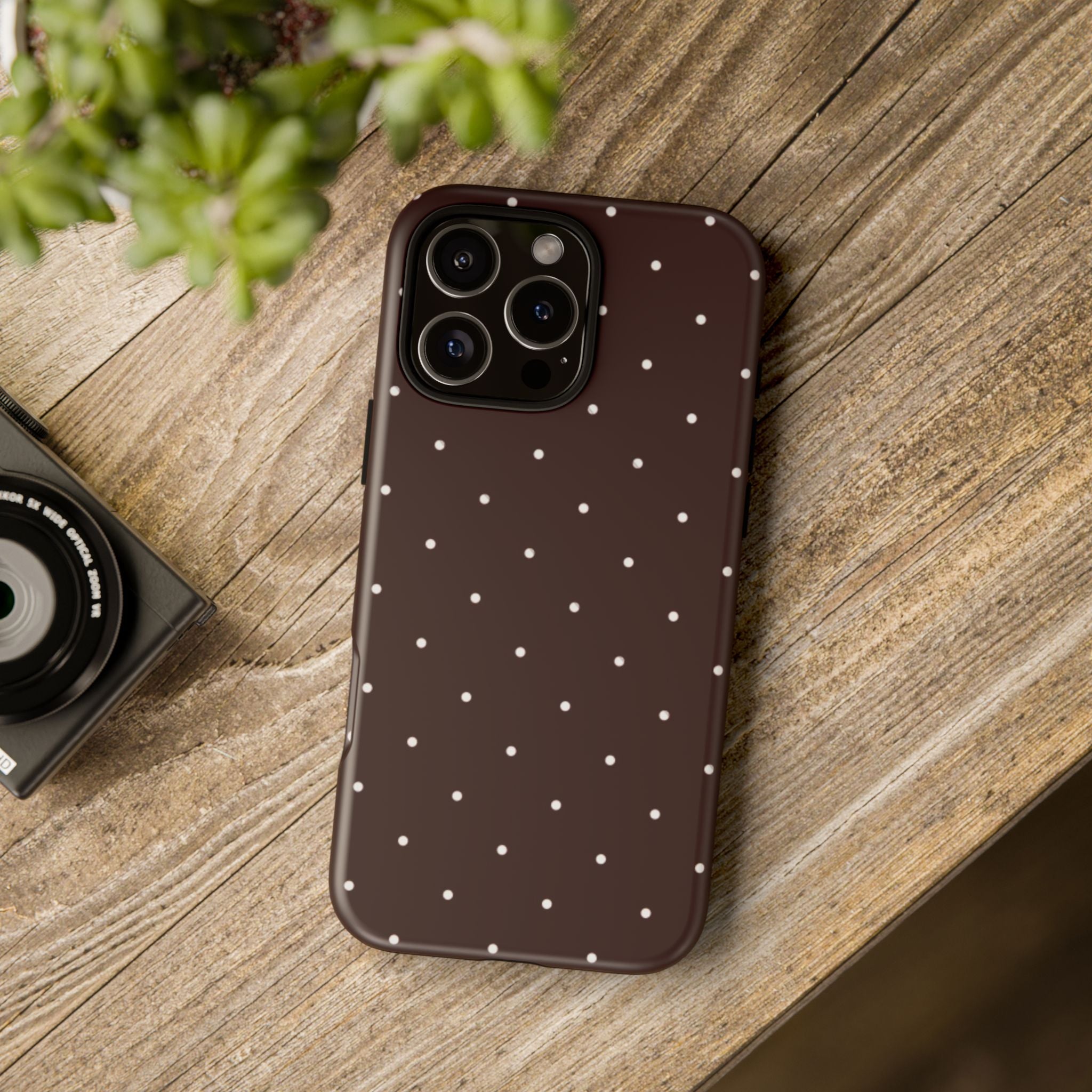 Berry Dots Premium Tough Shining Phone Case (Double Layer) Available For All iPhone Models