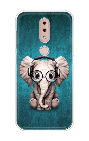 Party Animal Soft Cover for Nokia 4.2