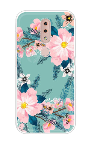 Wild flower Soft Cover for Nokia 4.2
