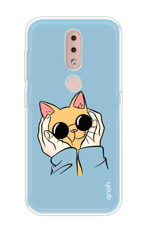 Attitude Cat Soft Cover for Nokia 4.2