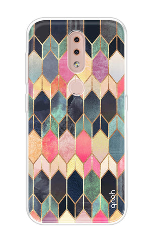Shimmery Pattern Soft Cover for Nokia 4.2