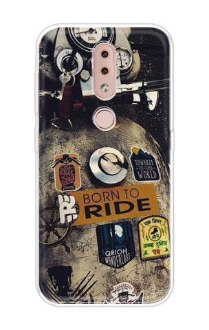 Ride Mode On Soft Cover for Nokia 4.2
