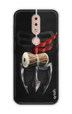 Mahadev Trident Soft Cover For Nokia 4.2