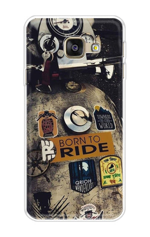 Ride Mode On Soft Cover for Samsung A7 2016