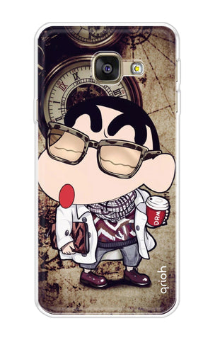 Nerdy Shinchan Soft Cover for Samsung A7 2016