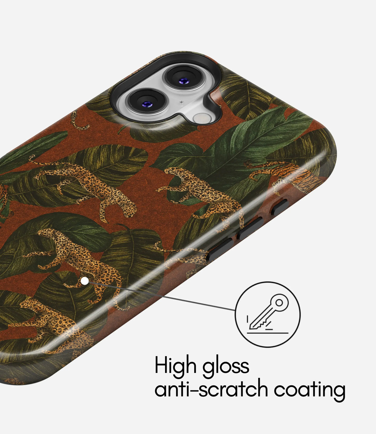 Savanna Stalk Premium Tough Shining Phone Case (Double Layer) Available For All iPhone Models