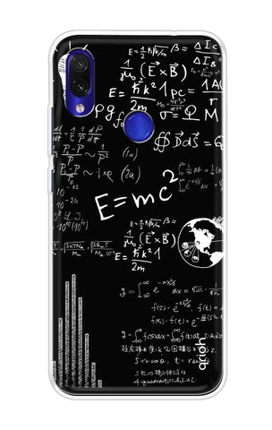 Equation Doodle Soft Cover for Xiaomi Redmi Y3