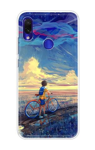 Riding Bicycle to Dreamland Soft Cover for Xiaomi Redmi Y3