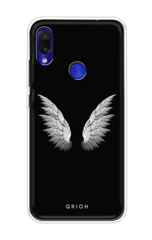 White Angel Wings Soft Cover for Xiaomi Redmi Y3