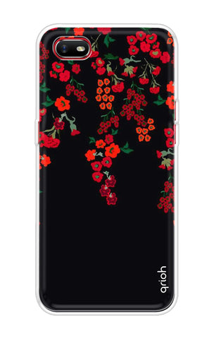 Floral Deco Soft Cover For Oppo A1k