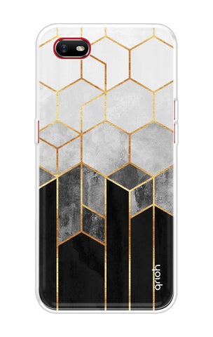 Hexagonal Pattern Soft Cover for Oppo A1k