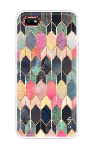 Shimmery Pattern Soft Cover for Oppo A1k