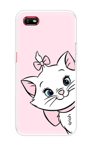 Cute Kitty Soft Cover For Oppo A1k