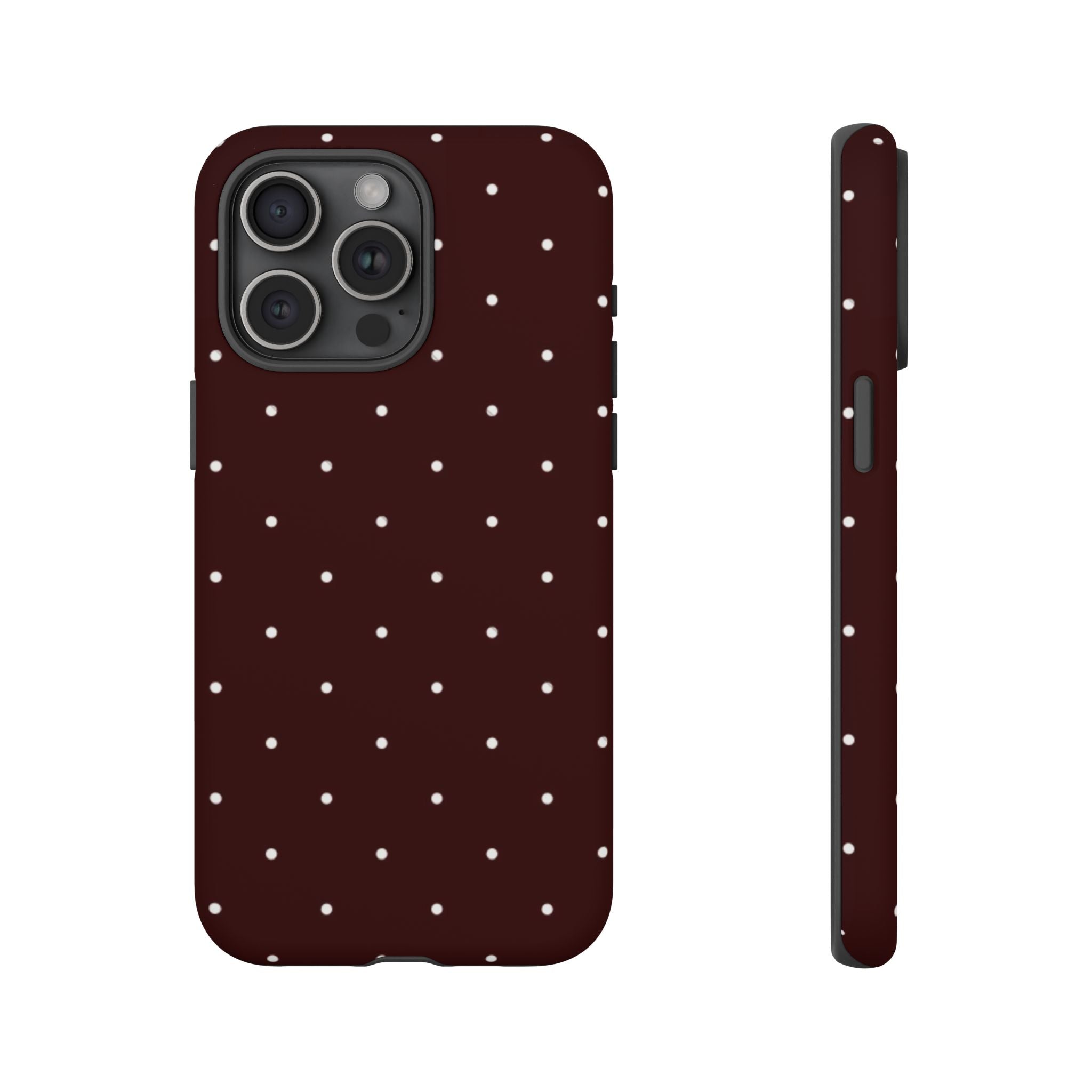 Berry Dots Premium Tough Shining Phone Case (Double Layer) Available For All iPhone Models