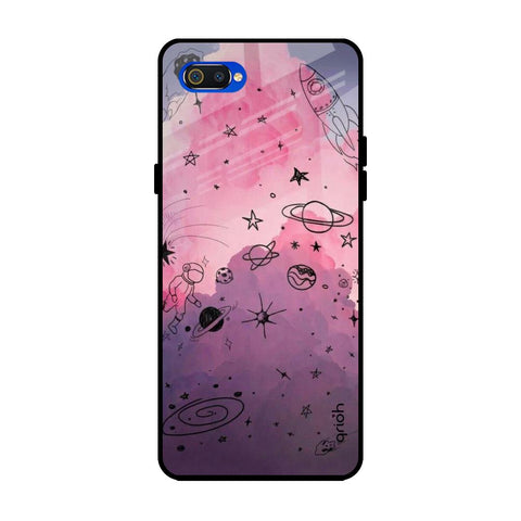 Space Doodles Glossy Case for Realme C2