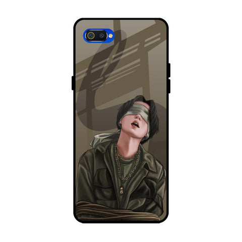 Blind Fold Glossy Case for Realme C2