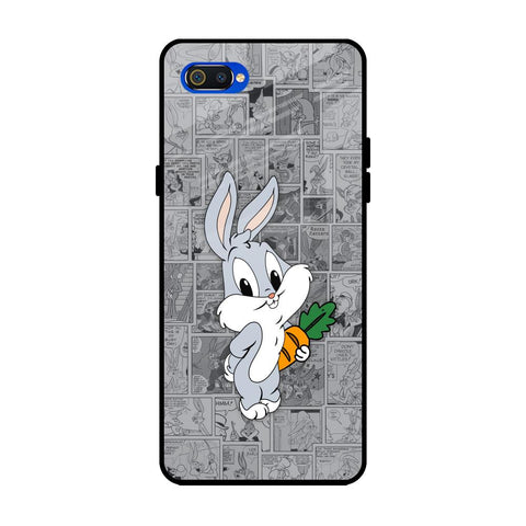 Cute Baby Bunny Glossy Case for Realme C2