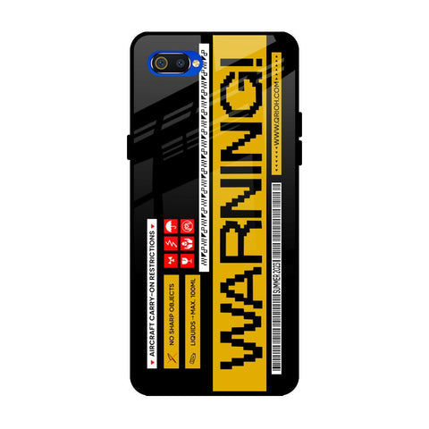 Aircraft Warning Glossy Case for Realme C2