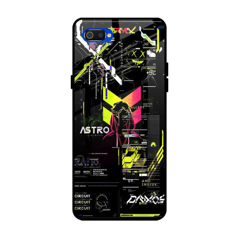 Astro Glitch Glossy Case for Realme C2