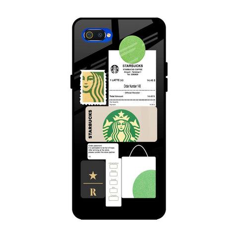 Coffee Latte Glossy Case for Realme C2