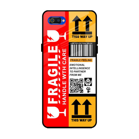 Handle With Care Glossy Case for Realme C2