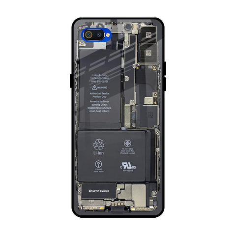 Skeleton Inside Glossy Case for Realme C2