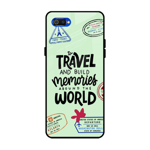 Travel Stamps Glossy Case for Realme C2