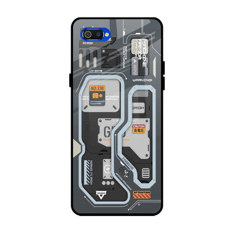 Retro Futuristic Glossy Case for Realme C2