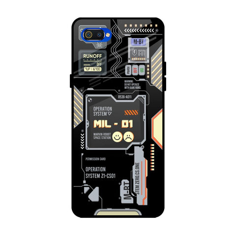 Exposed Parts Glossy Case for Realme C2