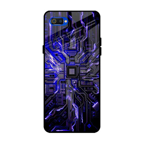 Techno Color Pattern Glossy Case For Realme C2