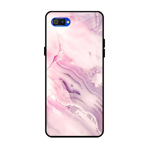 Diamond Pink Gradient Glossy Case For Realme C2