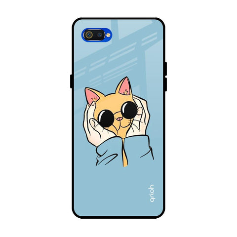 Adorable Cute Kitty Glossy Case For Realme C2