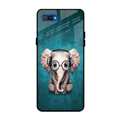 Adorable Baby Elephant Glossy Case For Realme C2