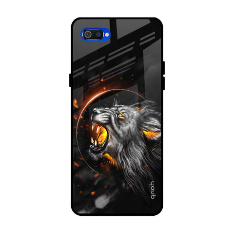 Aggressive Lion Glossy Case for Realme C2