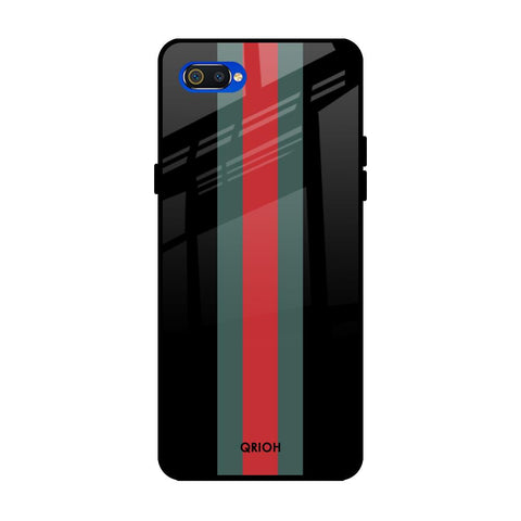 Vertical Stripes Glossy Case for Realme C2