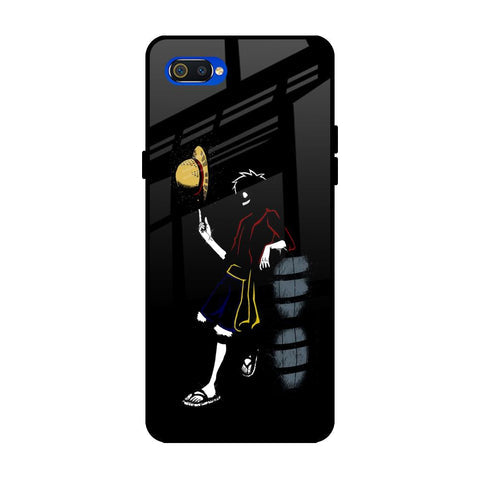 Luffy Line Art Glossy Case for Realme C2